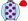 Light Blue Purple Spots Red Cap