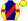 Dark Blue Red Sash Yellow Sleeves Red Armbands Yellow Cap