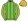 Gold & Green Stripes Gold Cap