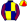 Dark Blue Yellow Quarters Red Striped Sleeves Quartered Cap