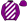 Purple White Diagonal Stripes Purple Cap