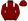Maroon White Epaulettes