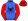 Royal Blue Black Spider Red Sleeves Red Cap Cobwebs On Cap