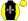 Black Grey Fleur De Lys Yellow Sleeves & Cap