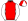 Red & Black Halves White Sleeves Red & White Quartered Cap