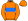 Orange Blue Band Orange Sleeves With Blue Band Orange Cap