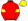 Red & Yellow Quarters Yellow Armbands & Cap