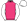 Pink & Black Quarters White Sleeves & Cap