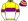 Yellow Purple & White Thirds