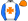White Orange Maltese Cross Blue Sleeves Orange Cap