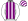 White Purple Stripes Striped Cap